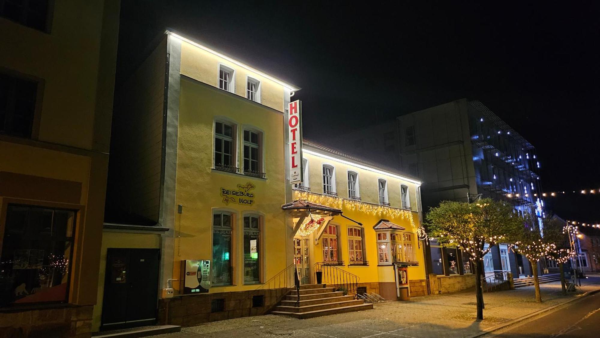 Hoteldeutscheshaus Leinefelde Bagian luar foto