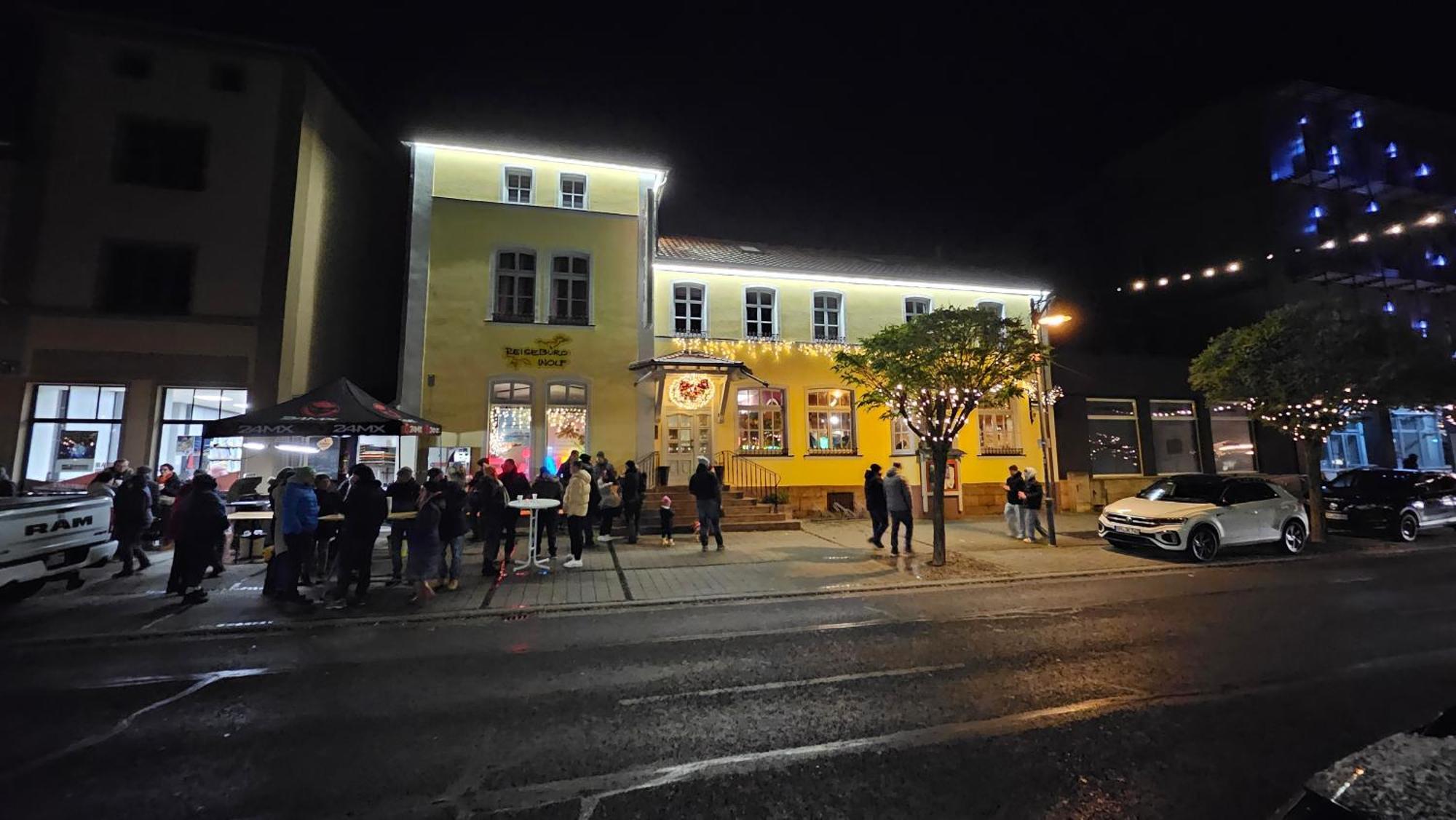 Hoteldeutscheshaus Leinefelde Bagian luar foto